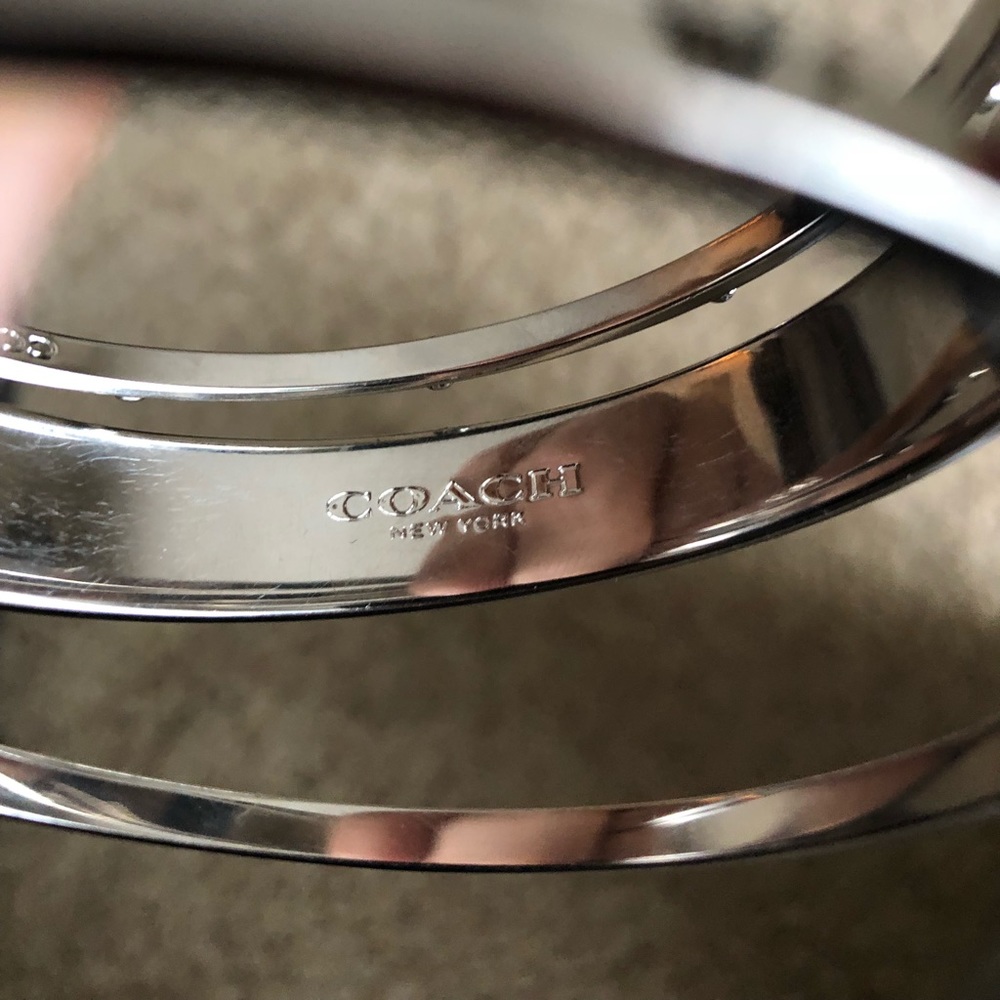 Coach bangles